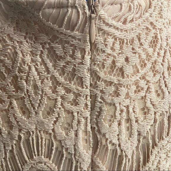RN STUDIO Women’s Peach Lace Dress Size 18 - Picture 5 of 11